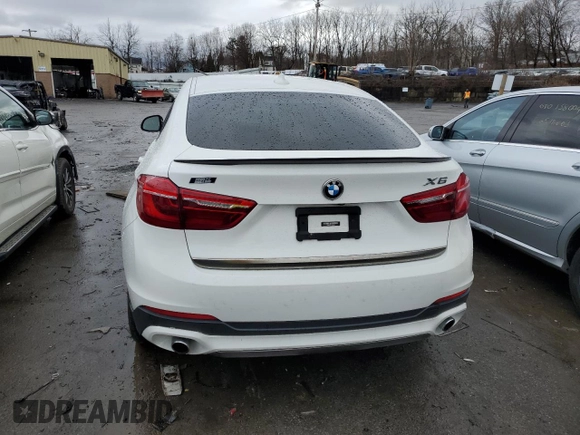 2016 BMW X6 xDrive35i with VIN 5UXKU2C51G0N82926, listed as a Copart auction lot 37905423 with 74,495 mi miles. Bid and sale history available at carsss.com. Image 6.