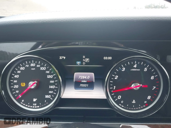 2017 Mercedes-Benz E 300 Luxury with VIN WDDZF4KB2HA226841, listed as a IAAI auction lot 41186359 with 70,531 mi miles and . Bid and sale history available at carsss.com. Image 7.