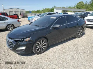 2020 Chevrolet Malibu RS with VIN 1G1ZG5ST4LF025629, listed as a Copart auction lot 53375465 with 118,869 mi miles and Salvage Title. Bid and sale history available at DreamBid. Image 1.