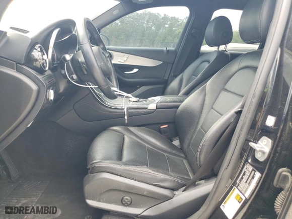 2019 Mercedes-Benz GLC with VIN WDC0G4JB5KV187285, listed as a Copart auction lot 54316265 with 163,183 mi miles and Clean Title. Bid and sale history available at carsss.com. Image 7.