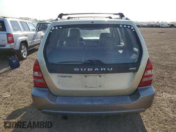 2003 Subaru Forester XS with VIN JF1SG65643H738836, listed as a Copart auction lot 71402534 with 219,860 mi miles and Salvage Title. Bid and sale history available at carsss.com. Image 6.