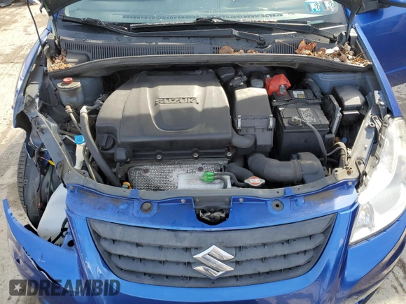 2013 Suzuki SX4 with VIN JS2YB5A41D6100421, listed as a Copart auction lot 51973695 with 108,228 mi miles and Salvage Title. Bid and sale history available at DreamBid. Image 12.