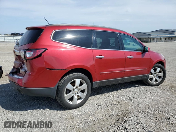 2014 Chevrolet Traverse LTZ z VIN 1GNKVJKD8EJ324323, wystawiony jako Copart lot #51430325 z przebiegiem 141 209 mil mil oraz Szkoda całkowita • Salvage title. Historia ofert i sprzedaży dostępna na DreamBid. Obrazek 3.