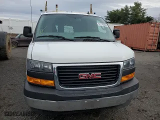 2021 GMC Savana Cargo Van with VIN 1GTW7AF76M1246793, listed as a Copart auction lot 53175075 with 52,061 mi miles and Salvage Title. Bid and sale history available at carsss.com. Image 5.