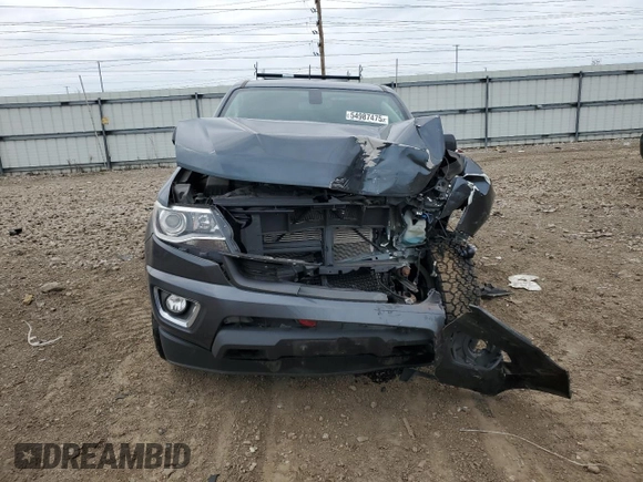 2015 Chevrolet Colorado 4WD Z71 z VIN 1GCGTCE37F1236156, wystawiony jako Copart lot #54987475 z przebiegiem 198 656 mil mil oraz Szkoda całkowita • Salvage title. Historia ofert i sprzedaży dostępna na DreamBid. Obrazek 5.
