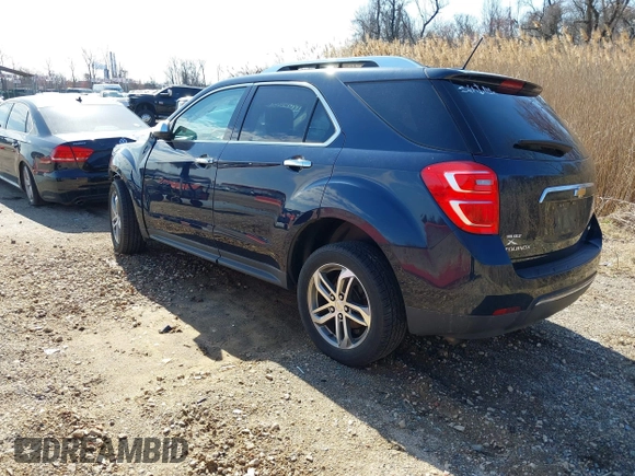 2017 Chevrolet Equinox Premier with VIN 2GNALDEK7H1579749, listed as a IAAI auction lot 41792431 with 96,024 mi miles. Bid and sale history available at carsss.com. Image 3.