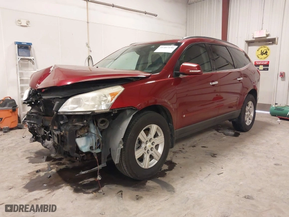 2010 Chevrolet Traverse LT w/1LT with VIN 1GNLRFED5AS141211, listed as a IAAI auction lot 41407190 with 189,101 mi miles. Bid and sale history available at carsss.com. Image 22.
