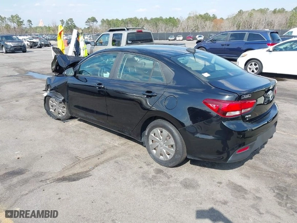 2019 Kia Rio S with VIN 3KPA24AB1KE210638, listed as a IAAI auction lot 41794159 with 88,042 mi miles. Bid and sale history available at carsss.com. Image 3.