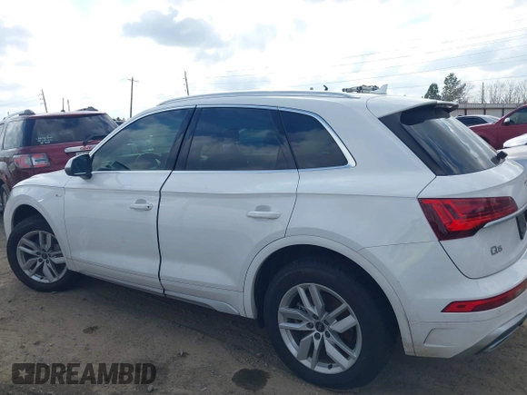 2022 Audi Q5 S line Premium with VIN WA1GAAFY8N2017164, listed as a IAAI auction lot 41455881 with 64,092 mi miles. Bid and sale history available at carsss.com. Image 14.