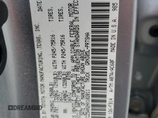 2017 Toyota Tacoma SR5 with VIN 5TFCZ5AN2HX102011, listed as a Copart auction lot 60784795 with 61,742 mi miles and Salvage title. Bid and sale history available at DreamBid. Image 12.