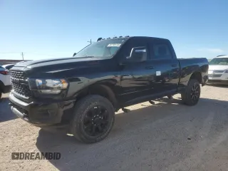2024 Ram 2500 Big Horn with VIN 3C6UR5DL9RG177929, listed as a Copart auction lot 84730124 with 9,117 mi miles and Salvage Title. Bid and sale history available at carsss.com. Image 1.