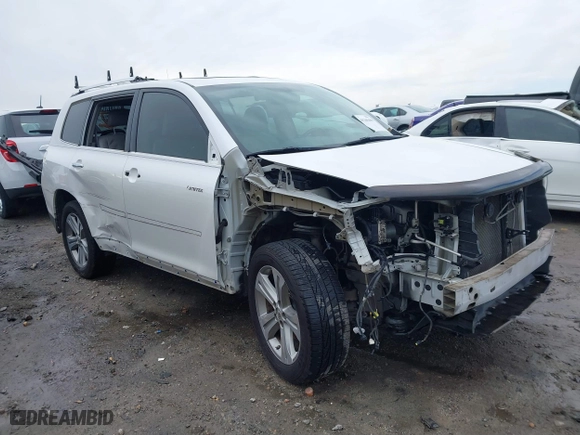 2012 Toyota Highlander Limited with VIN 5TDYK3EHXCS067476, listed as a IAAI auction lot 41345469 with 170,504 mi miles. Bid and sale history available at carsss.com. Image 1.