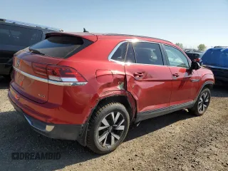 2020 Volkswagen Atlas SEL with VIN 1V2MC2CA8LC204183, listed as a Copart auction lot 70204694 with 54,704 mi miles and Salvage title. Bid and sale history available at DreamBid. Image 3.
