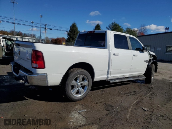 2019 Ram 1500 Big Horn z VIN 1C6RR7TT0KS576634, wystawiony jako Copart lot #79621964 z przebiegiem 108 614 mil mil oraz Szkoda całkowita • Salvage title. Historia ofert i sprzedaży dostępna na DreamBid. Obrazek 3.