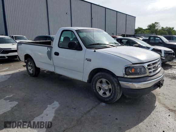 2002 Ford F-150 XL with VIN 1FTRF17212KC77489, listed as a Copart auction lot 58442425 with Not provided miles and Non repairable. Bid and sale history available at DreamBid. Image 4.