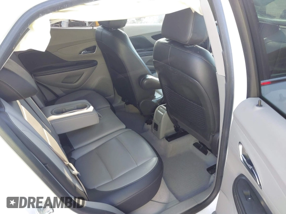 2016 Buick Encore Premium with VIN KL4CJDSB1GB647306, listed as a IAAI auction lot 41983159 with 59,592 mi miles. Bid and sale history available at carsss.com. Image 8.