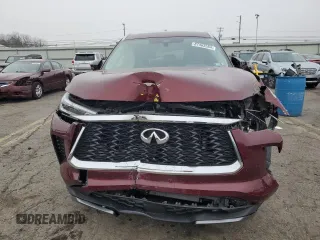 2022 Infiniti QX60 Luxe with VIN 5N1DL1FS7NC330131, listed as a Copart auction lot 87463584 with Not provided miles and Salvage title. Bid and sale history available at DreamBid. Image 5.