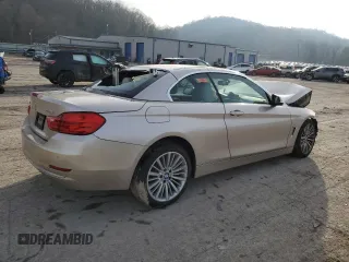 2015 BMW 4 Series 428i xDrive with VIN WBA3T1C53FP821169, listed as a Copart auction lot 86566414 with Not Provided miles and Salvage Title. Bid and sale history available at carsss.com. Image 3.