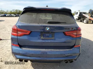 2020 BMW X3 M Competition with VIN 5YMTS0C06L9B67220, listed as a Copart auction lot 82880984 with 39,770 mi miles and Salvage Title. Bid and sale history available at carsss.com. Image 6.