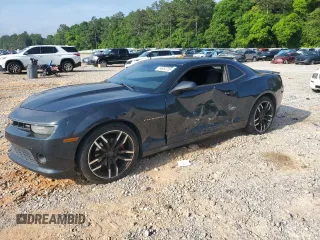 2014 Chevrolet Camaro LT z VIN 2G1FB1E36E9220794, wystawiony jako Copart lot #54853755 z przebiegiem 177 861 mil mil oraz Szkoda całkowita • Salvage title. Historia ofert i sprzedaży dostępna na DreamBid. Obrazek 1.