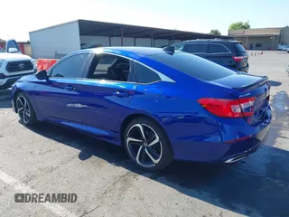 2021 Honda Accord Sport with VIN 1HGCV2F35MA007796, listed as a IAAI auction lot 42626967 with 44,168 mi miles and . Bid and sale history available at DreamBid. Image 3.