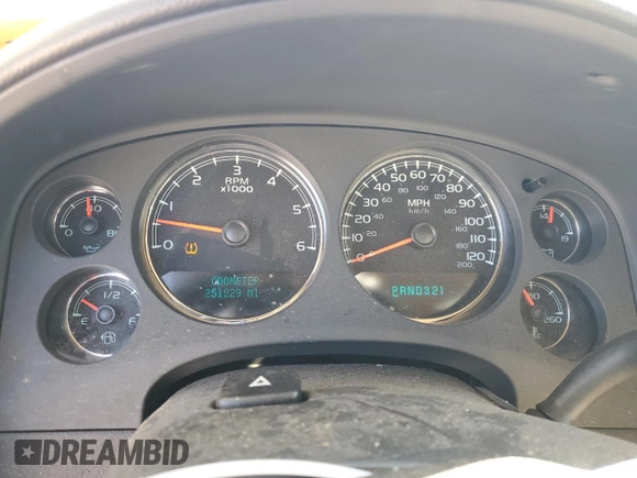 2008 Chevrolet Suburban Commercial with VIN 1GNFC16018R209521, listed as a Copart auction lot 76571044 with 251,229 mi miles and Salvage Title. Bid and sale history available at carsss.com. Image 9.