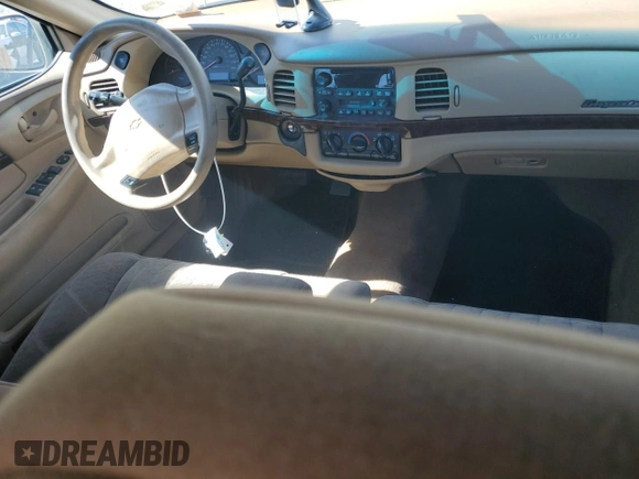 2000 Chevrolet Impala z VIN 2G1WF55K3Y9258992, wystawiony jako Copart lot #45476415 z przebiegiem Nie podano mil oraz Szkoda całkowita • Salvage title. Historia ofert i sprzedaży dostępna na DreamBid. Obrazek 8.