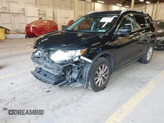 2017 Nissan Rogue SL with VIN 5N1AT2MV1HC752891, listed as a IAAI auction lot 41993353 with 95,948 mi miles. Bid and sale history available at carsss.com. Image 6.
