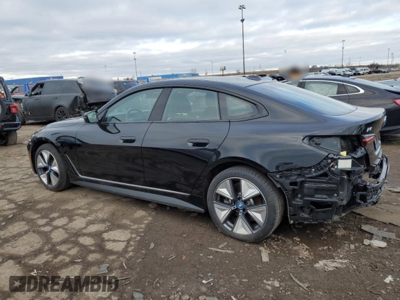 2023 BMW i4 eDrive35 z VIN WBY43AW04PFP61934, wystawiony jako Copart lot #48541455 z przebiegiem 37 042 mil mil oraz Czysty tytuł • Clean title. Historia ofert i sprzedaży dostępna na DreamBid. Obrazek 2.