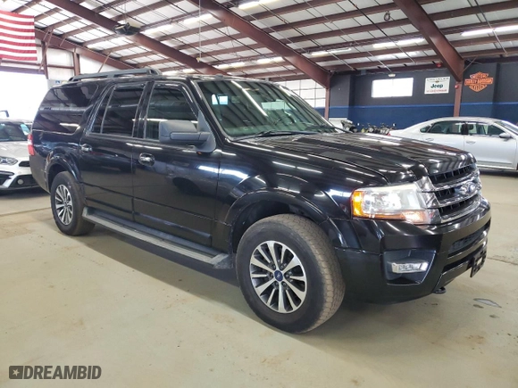 2016 Ford Expedition EL XLT with VIN 1FMJK1JT2GEF49267, listed as a Copart auction lot 51758155 with 206,420 mi miles and Clean Title. Bid and sale history available at carsss.com. Image 4.