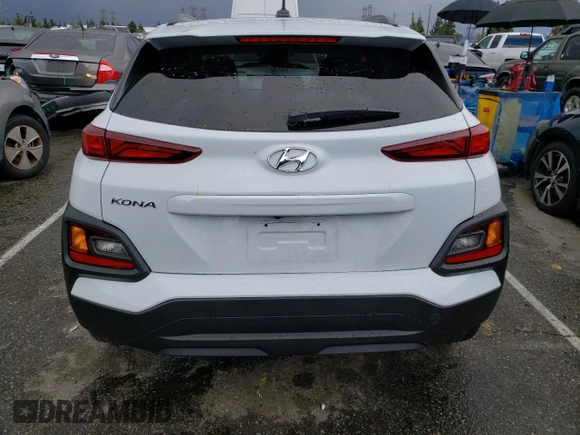 2018 Hyundai Kona SEL with VIN KM8K22AA9JU149227, listed as a Copart auction lot 43161003 with 73,046 mi miles. Bid and sale history available at carsss.com. Image 6.