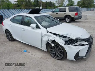 2019 Lexus IS 300 with VIN JTHC81D29K5036510, listed as a IAAI auction lot 42257199 with 65,468 mi miles and . Bid and sale history available at DreamBid. Image 1.