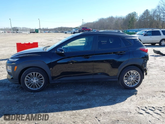 2020 Hyundai Kona SEL Plus with VIN KM8K62AA1LU550570, listed as a IAAI auction lot 41381405 with 59,510 mi miles. Bid and sale history available at carsss.com. Image 14.