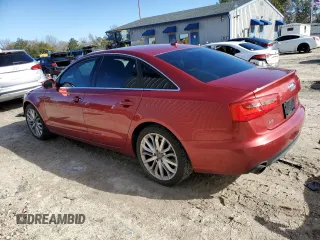 2014 Audi A6 Premium Plus with VIN WAUDFAFC6EN064364, listed as a Copart auction lot 88502305 with 156,134 mi miles and Salvage title. Bid and sale history available at DreamBid. Image 2.