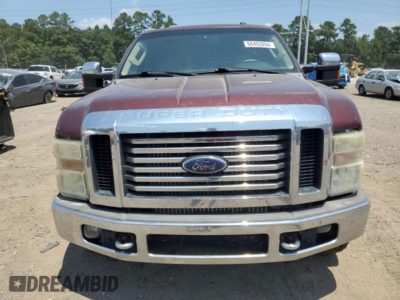 2009 Ford F-250 XL with VIN 1FTSW20R09EB23380, listed as a Copart auction lot 66493264 with 181,326 mi miles and Salvage title. Bid and sale history available at DreamBid. Image 5.