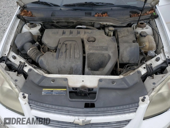 2010 Chevrolet Cobalt 2LT with VIN 1G1AF5F58A7169736, listed as a Copart auction lot 55512255 with 189,656 mi miles and Salvage Title. Bid and sale history available at DreamBid. Image 11.