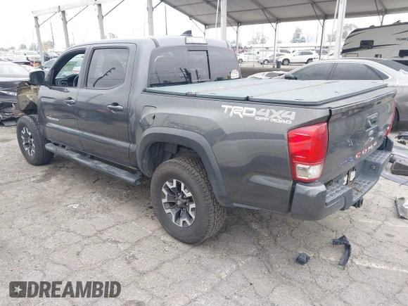 2017 Toyota Tacoma SR5 with VIN 3TMCZ5ANXHM100545, listed as a IAAI auction lot 41885721 with 108,565 mi miles. Bid and sale history available at carsss.com. Image 3.