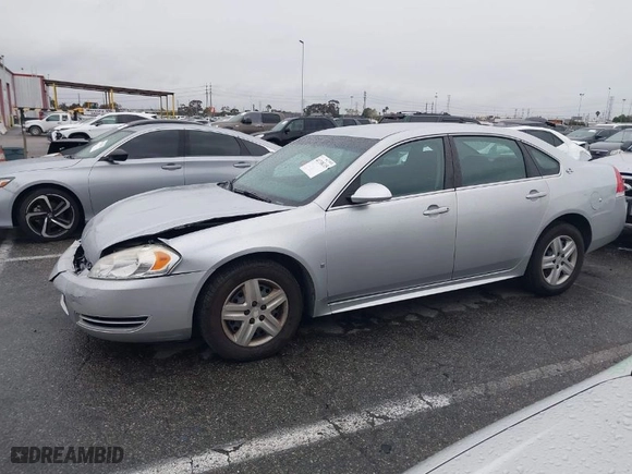 2009 Chevrolet Impala LS with VIN 2G1WB57K991140261, listed as a IAAI auction lot 41738215 with 95,611 mi miles. Bid and sale history available at carsss.com. Image 14.