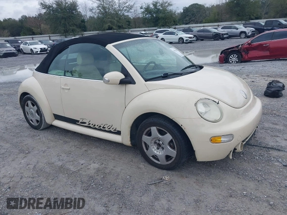 2004 Volkswagen Beetle with VIN 3VWCM21Y64M306721, listed as a IAAI auction lot 41611494 with 183,434 mi miles and . Bid and sale history available at DreamBid. Image 1.
