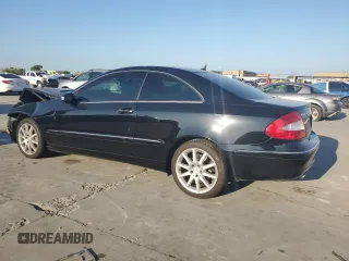 2007 Mercedes-Benz CLK 350 with VIN WDBTJ56H37F229024, listed as a Copart auction lot 71610814 with 90,017 mi miles and Salvage Title. Bid and sale history available at DreamBid. Image 2.