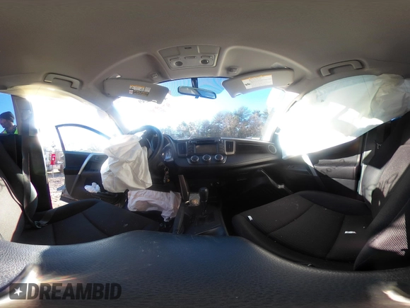 2014 Toyota RAV4 LE with VIN JTMBFREV9E5030687, listed as a IAAI auction lot 41095249 with 53,726 mi miles and . Bid and sale history available at DreamBid. Image 18.