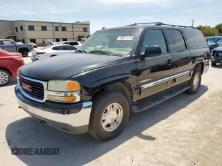 2003 GMC Yukon XL SLT z VIN 3GKFK16Z33G150043, wystawiony jako Copart lot #66631175 z przebiegiem 165 241 mil mil oraz Czysty tytuł • Clean title. Historia ofert i sprzedaży dostępna na DreamBid. Obrazek 1.