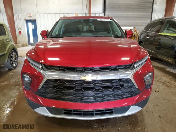 2023 Chevrolet Blazer LT with VIN 3GNKBCR46PS207755, listed as a Copart auction lot 48355195 with 22,557 mi miles and Clean Title. Bid and sale history available at carsss.com. Image 5.