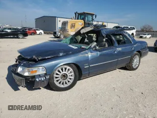 2009 Mercury Grand Marquis LS with VIN 2MEHM75V39X609343, listed as a Copart auction lot 87312744 with Not Provided miles and Non Repairable. Bid and sale history available at DreamBid. Image 1.