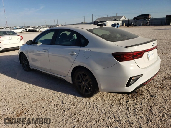 2020 Kia Forte GT-Line with VIN 3KPF34AD5LE217002, listed as a Copart auction lot 78251114 with 39,141 mi miles and Salvage Title. Bid and sale history available at DreamBid. Image 2.