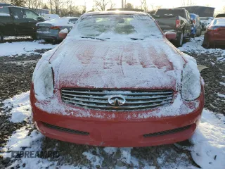 2005 Infiniti G35 Coupe with VIN JNKCV54E35M409366, listed as a Copart auction lot 84870134 with 100,828 mi miles and Salvage Title. Bid and sale history available at carsss.com. Image 5.