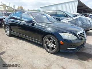 2012 Mercedes-Benz S-Class S 550 with VIN WDDNG7DB3CA465141, listed as a IAAI auction lot 41882056 with 142,110 mi miles. Bid and sale history available at carsss.com. Image 1.