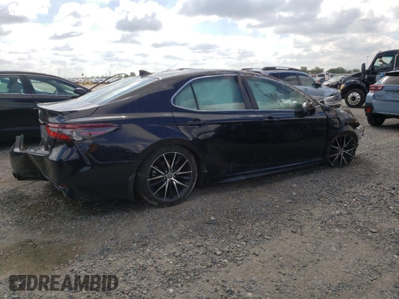 2023 Toyota Camry SE with VIN 4T1T11AKXPU083080, listed as a Copart auction lot 54882395 with Not provided miles and Non repairable. Bid and sale history available at DreamBid. Image 3.