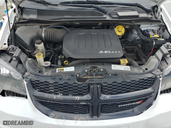 2018 Dodge Grand Caravan SE with VIN 2C4RDGBG1JR176917, listed as a Copart auction lot 44346275 with 0 mi miles and Salvage Title. Bid and sale history available at carsss.com. Image 7.