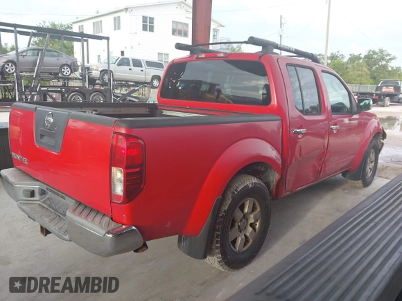 2005 Nissan Frontier SE with VIN 1N6AD07U95C463775, listed as a IAAI auction lot 42783610 with 196,085 mi miles and . Bid and sale history available at DreamBid. Image 4.